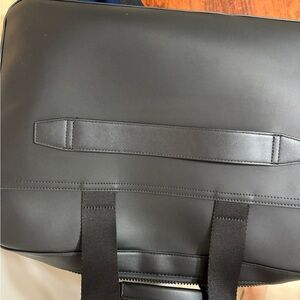 Black Leather Men's Bag
